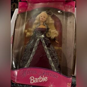 Barbie 1996 Winter Fantasy Barbie Doll Special Edition Mattel 17249 Damaged Box
